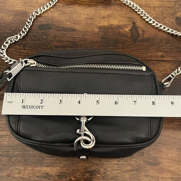 Rebecca Minkoff 100% Genuine Leather Black Crossbody Bag - Picture 7 of 10